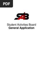 2014 SAB General Application B