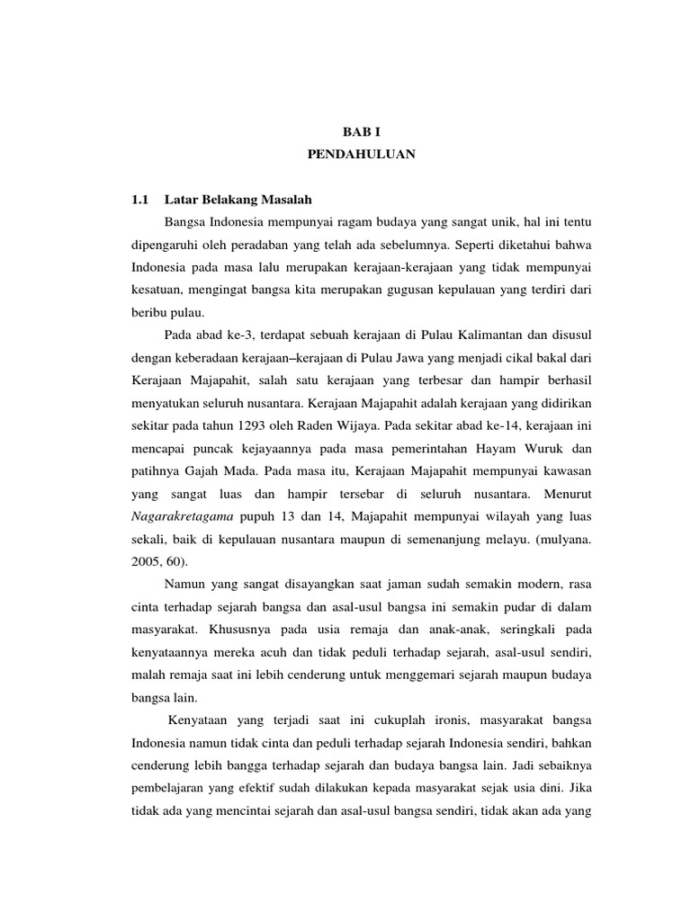 Latar Belakang Kerajaan Majapahit | PDF