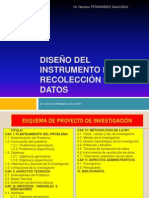 Diseñoo de Instrumentos de Recolección de Datos