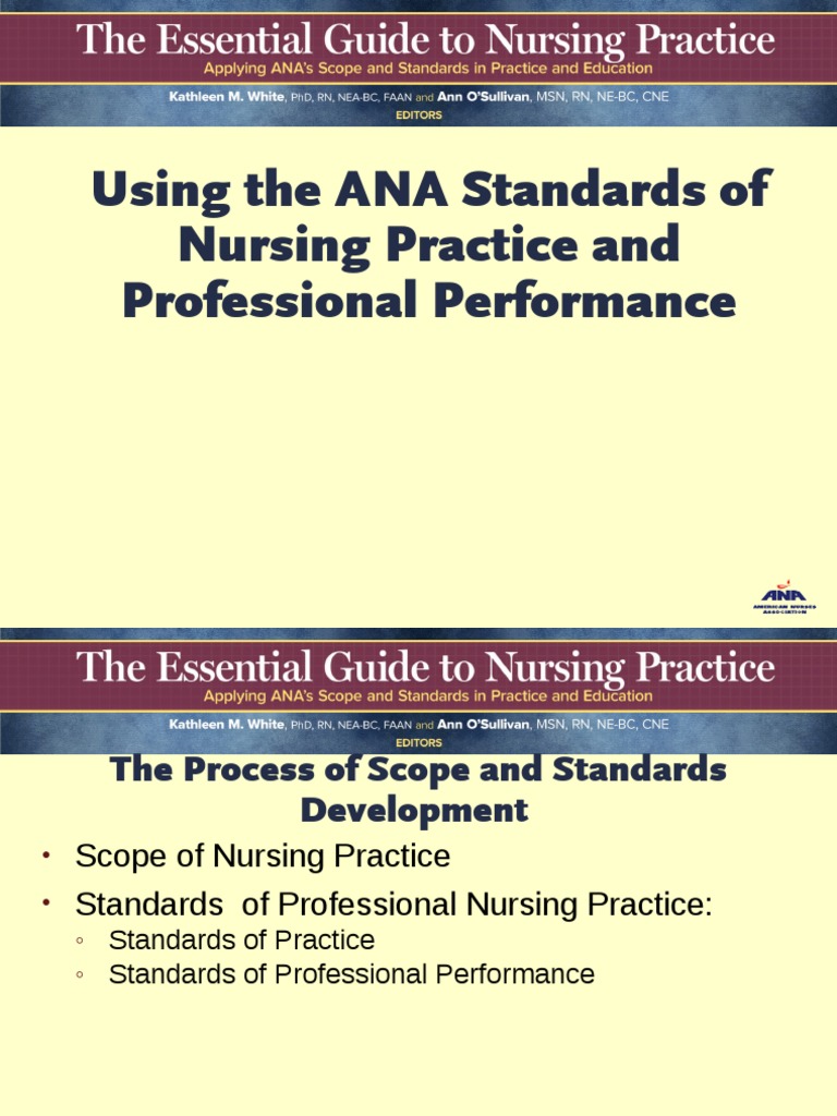 Standards for Nursing Practice Nursing Educational Assessment