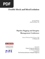 D BB Pipeline Isolation Paper