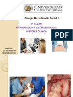 1º Clase Cirugía Bucal I