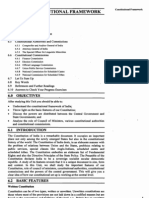 Public Administration Unit-45 Constitutional Framework