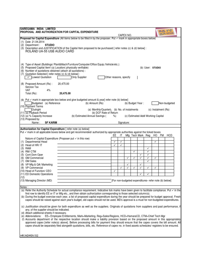 CAPEX | Capital Expenditure | Expense