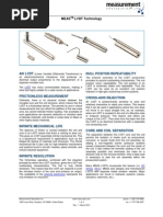 Application Note: Meas LVDT Technology