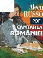 Russo Alecu - Cantarea Romaniei (Tabel Crono)