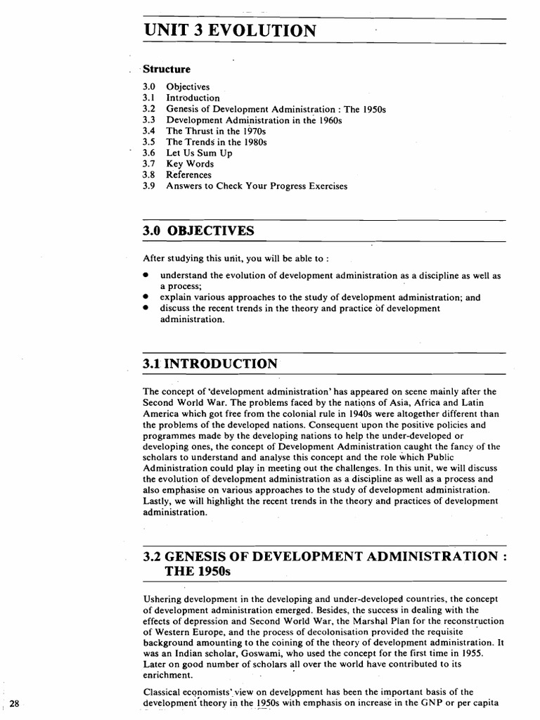 Evolution of Development Administration | PDF | Public Administration ...