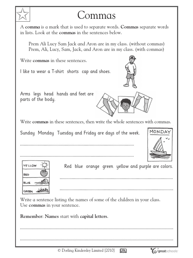 Using Commas with Names | PDF