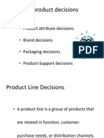 Individual Product Decisions