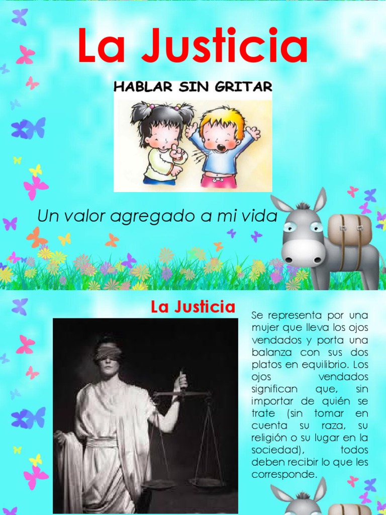 Justicia: Valor y Ejemplos para Niños | PDF | Justicia | Crimen y violencia