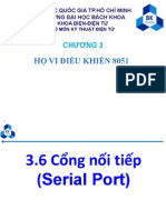 GIAO TIẾP NỐI TIẾP VI ĐIỀU KHIỂN 8051