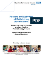 Posture and Activities - A4