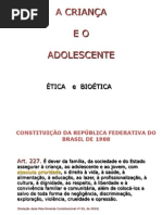 Crça e Adolescente Bioetica