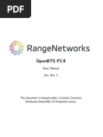 OpenBTS P2.8 Users' Manual Doc. Rev. 3 (OpenBTS)