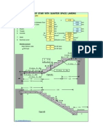 Design of Stair With Quarter Space Landing