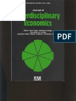 Interdisciplinary Economics