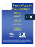 Prospective Time Impact Analysis