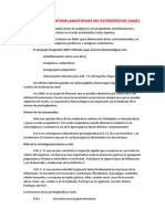 AINE: efectos y mecanismos de los analgésicos antiinflamatorios