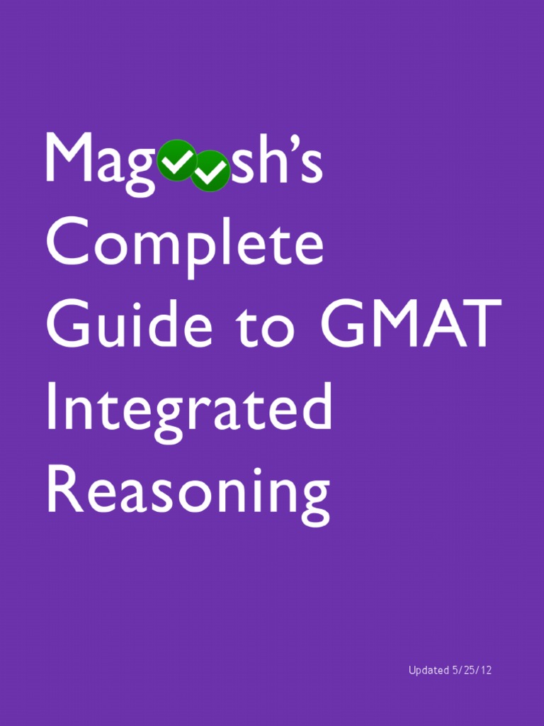 GMAT | PDF