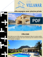 Célèbre villa espagne Avec Piscine privée