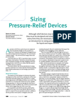 Sizing of Pressure Relief Valve