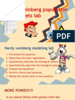 Hardy Weinberg Population Spreadsheets Lab