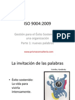 EX29-V1 ISO 9004-2009 Nuevas Palabras
