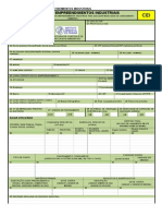 Anexo 1 Cadastro de Empreendimentos Industriais