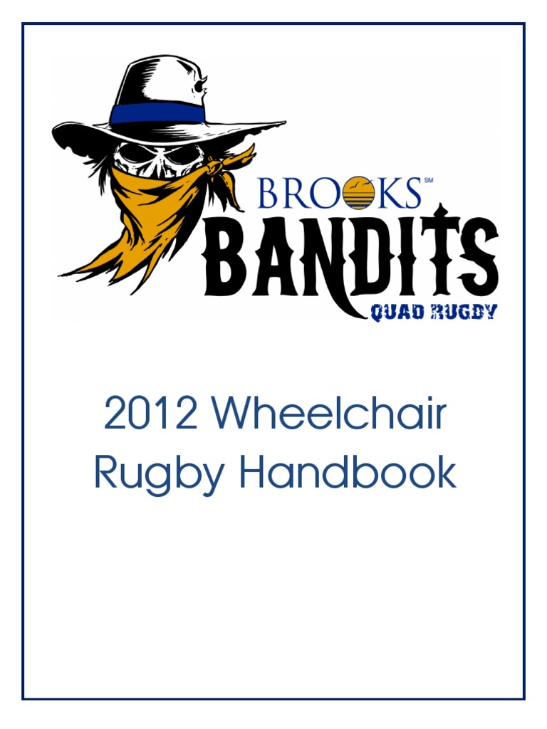 Brooks Bandits Wheelchair Rugby Manual | PDF | Paralympic Games | Sports