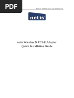 Netis Wireless WF2113 QIG V1.0