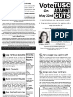 Armley Election Leaflet 2014