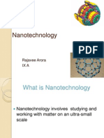 Nanotechnology: Rajavee Arora IXA