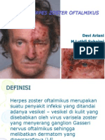 Herpes Zoster Oftalmikus