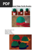 Download Masked Ninja Turtles Beanies Newborn-Adult by Ashley Gillilan Holden SN219859147 doc pdf