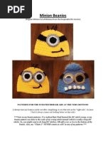 Download Minion Beanies Newborn-Adult by Ashley Gillilan Holden SN219859173 doc pdf