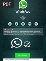 Download Whatsapp ppt by Jyoti Bhamar SN219870903 doc pdf