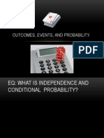 outcomes events and probability