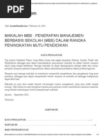 Download Makalah Mbs _ Penerapan Manajemen Berbasis Sekolah Mbs Dalam Rangka Peningkatan Mutu Pendidikan _ Kreatifitasdircom by Agung Djibran SN219881796 doc pdf