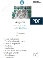 Aspirin (Synthesis and Mechanism)