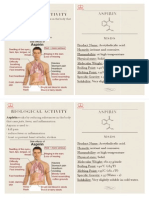 Aspirin MSDS and Biological Activity Card