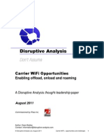 Disruptive Analysis Carrier WiFi