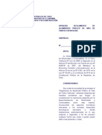REGLAMENTO DE ALUMBRADO PUBLICO DE VIAS DE TRAFICO VEHICULAR - PDF PDF