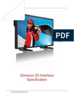 3D Interface Specification Dimenco