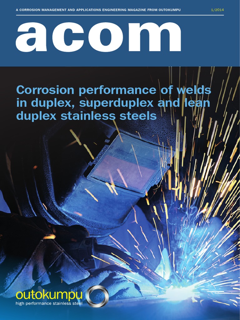 Outokumpu Corrosion Management News Acom 1 14 1 Pdf Corrosion Welding
