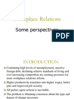 Workplace Relations Perspectives