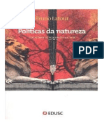 LATOUR, Bruno. Politicas Da Natureza.