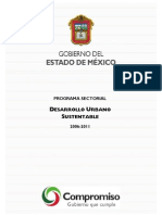 Programa Sectorial Desarrollo Urbano Sustentable