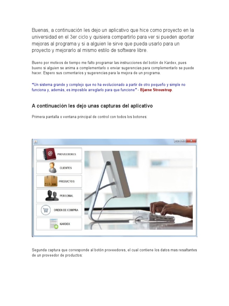 Soft Inventario en Java Netbeans | Archivo de computadora  