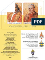 Blessed John XXIII and Blessed John Paul II Canonization