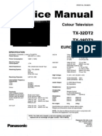 Panasonic Tx32dt2 Euro 4d Chassis